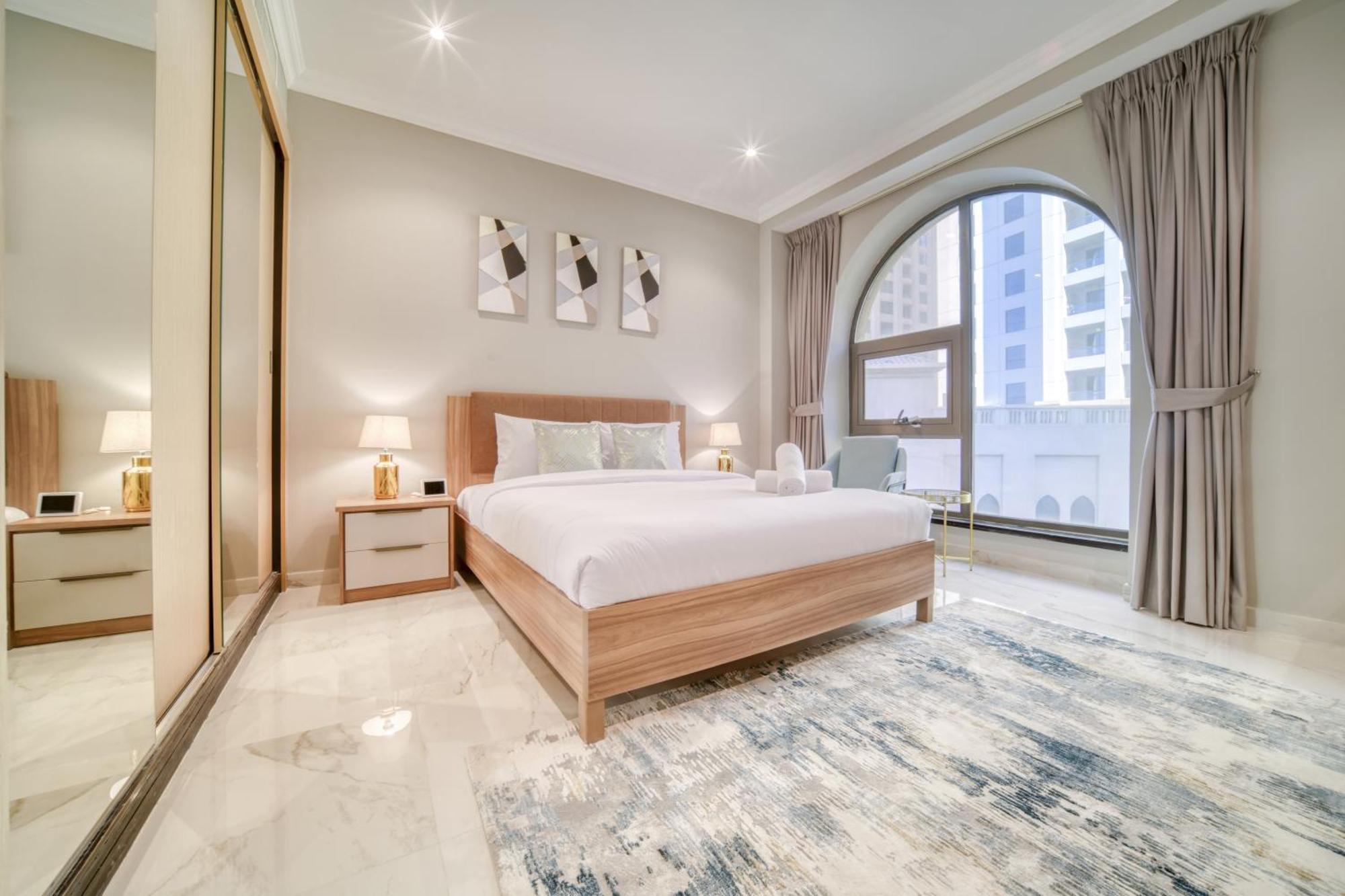 Luxurious 4 Bedroom Duplex With Terrace & Sea View ドバイ エクステリア 写真