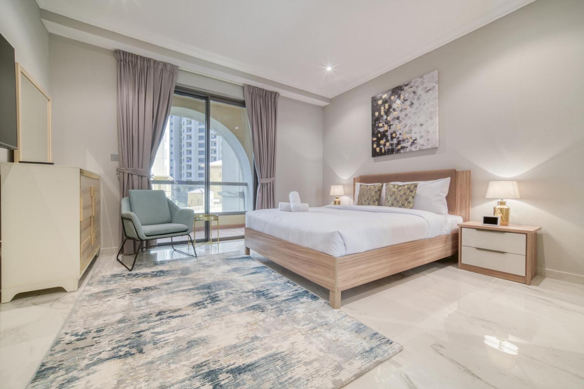 Luxurious 4 Bedroom Duplex With Terrace & Sea View ドバイ エクステリア 写真